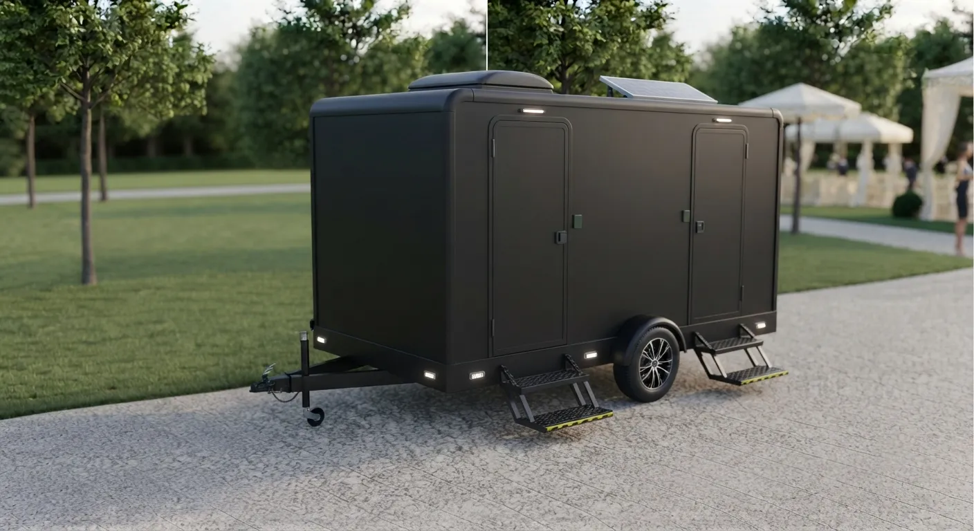 2 Stall Restroom Trailer in Albany, GA